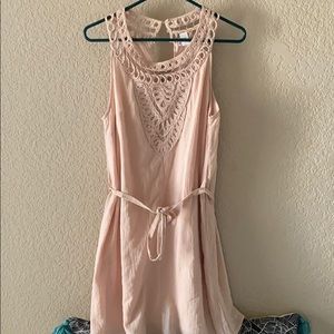Light pink dress